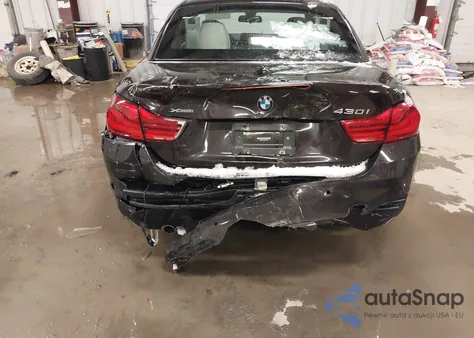 2019 BMW 430I xDrive z USA, uszkodzony, nr VIN WBA4Z3C56KEN89543